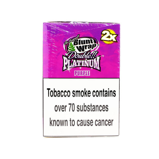 Blunt Wrap - Purple - Double Platinum - PJW Vapes | Glasgow Vape Wholesaler