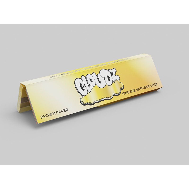 Cloudz Rolling Papers - Brown - PJW Vapes | Glasgow Vape Wholesaler