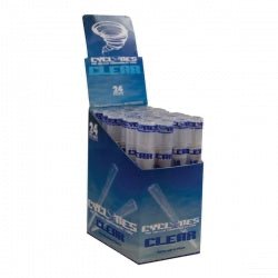 Cyclone Clear Pre Rolled Cones - Natural - PJW Vapes | Glasgow Vape Wholesaler
