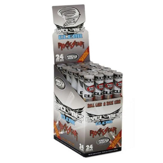 Cyclone Clear Pre Rolled Cones - Rockstar - PJW Vapes | Glasgow Vape Wholesaler