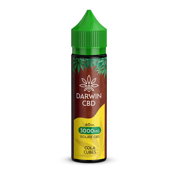 Darwin Isolate CBD 3000MG - 60ML - Cola Cubes - PJW Vapes | Glasgow Vape Wholesaler