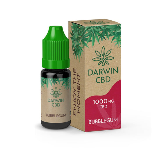 Dawin CBD 1000MG - 10ML - Bubblegum - PJW Vapes | Glasgow Vape Wholesaler