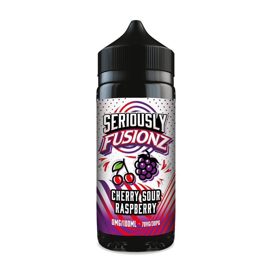 Doozy Fusionz - 100ML - Cherry Sour Raspberry - PJW Vapes | Glasgow Vape Wholesaler