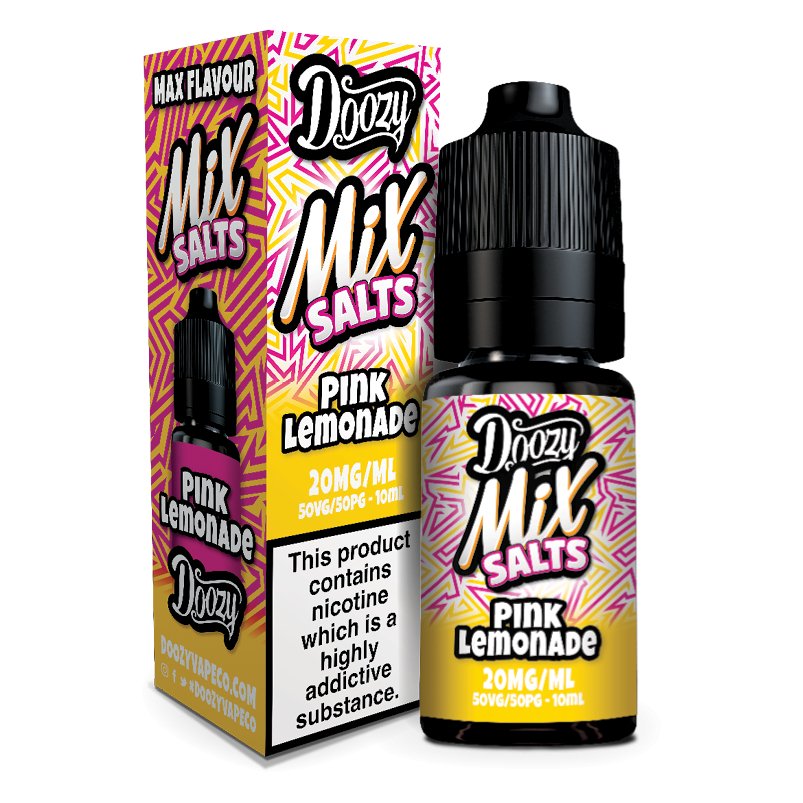 Doozy Mix Salts - 10ml - Pink Lemonade - PJW Vapes | Glasgow Vape Wholesaler