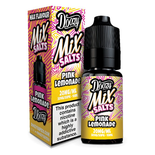 Doozy Mix Salts - 10ml - Pink Lemonade - PJW Vapes | Glasgow Vape Wholesaler