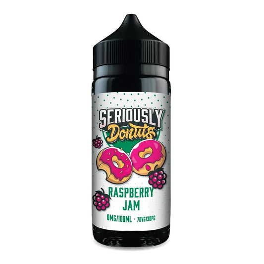 Doozy Seriously Donuts - 100ml - Raspberry Jam - PJW Vapes | Glasgow Vape Wholesaler