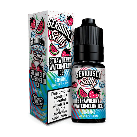 Doozy Seriously Salty Fusionz - 10ML - Strawberry Watermelon - PJW Vapes | Glasgow Vape Wholesaler