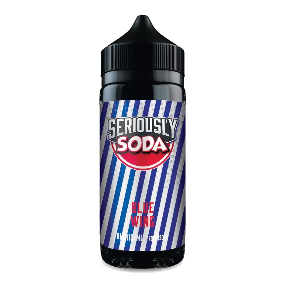 Doozy Seriously Soda - 100ml - Blue Wing - PJW Vapes | Glasgow Vape Wholesaler