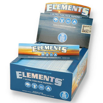 Elements - Blue King Size Papers - PJW Vapes | Glasgow Vape Wholesaler