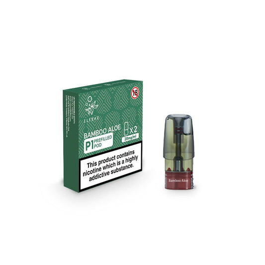 Elf Bar P1 Prefilled Pod - Bamboo Aloe - PJW Vapes | Glasgow Vape Wholesaler
