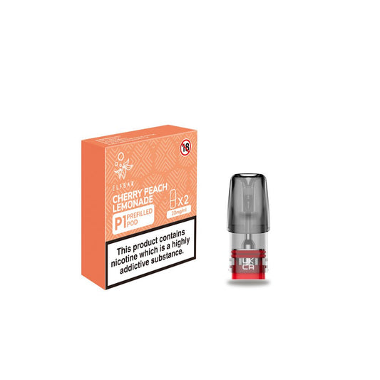 Elf Bar P1 Prefilled Pod - Cherry Peach Lemonade - PJW Vapes | Glasgow Vape Wholesaler