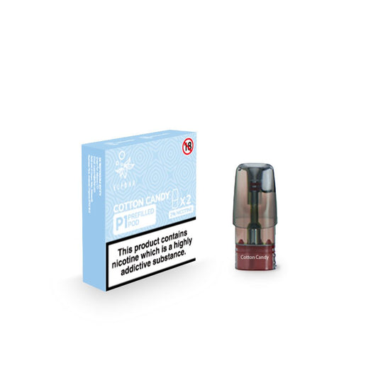 Elf Bar P1 Prefilled Pod - Elf Bar P1 Prefilled Pod Cotton Candy - PJW Vapes | Glasgow Vape Wholesaler