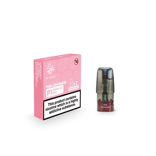 Elf Bar P1 Prefilled Pod - Elf Bar P1 Prefilled Pod Pink Lemonade - PJW Vapes | Glasgow Vape Wholesaler