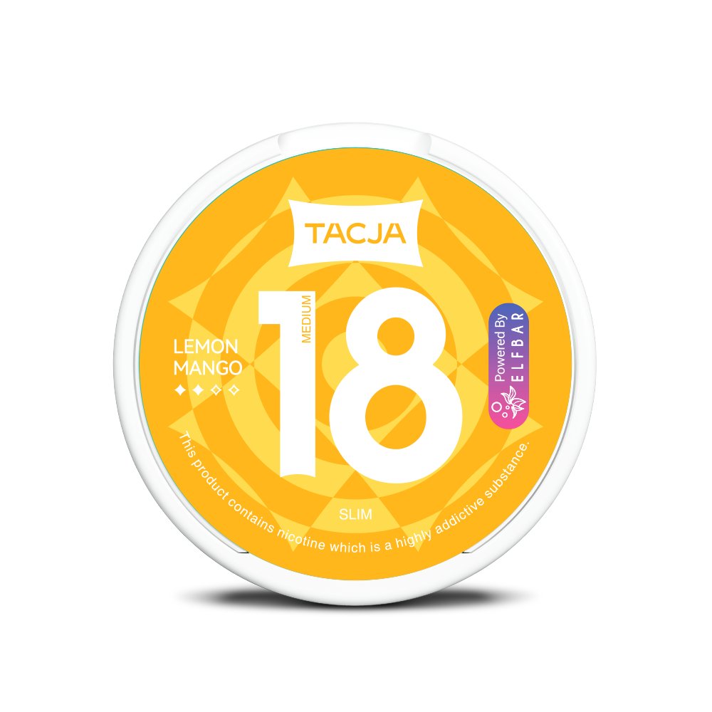 Elfbar Tacja Pouches - Lemon Mango - PJW Vapes | Glasgow Vape Wholesaler