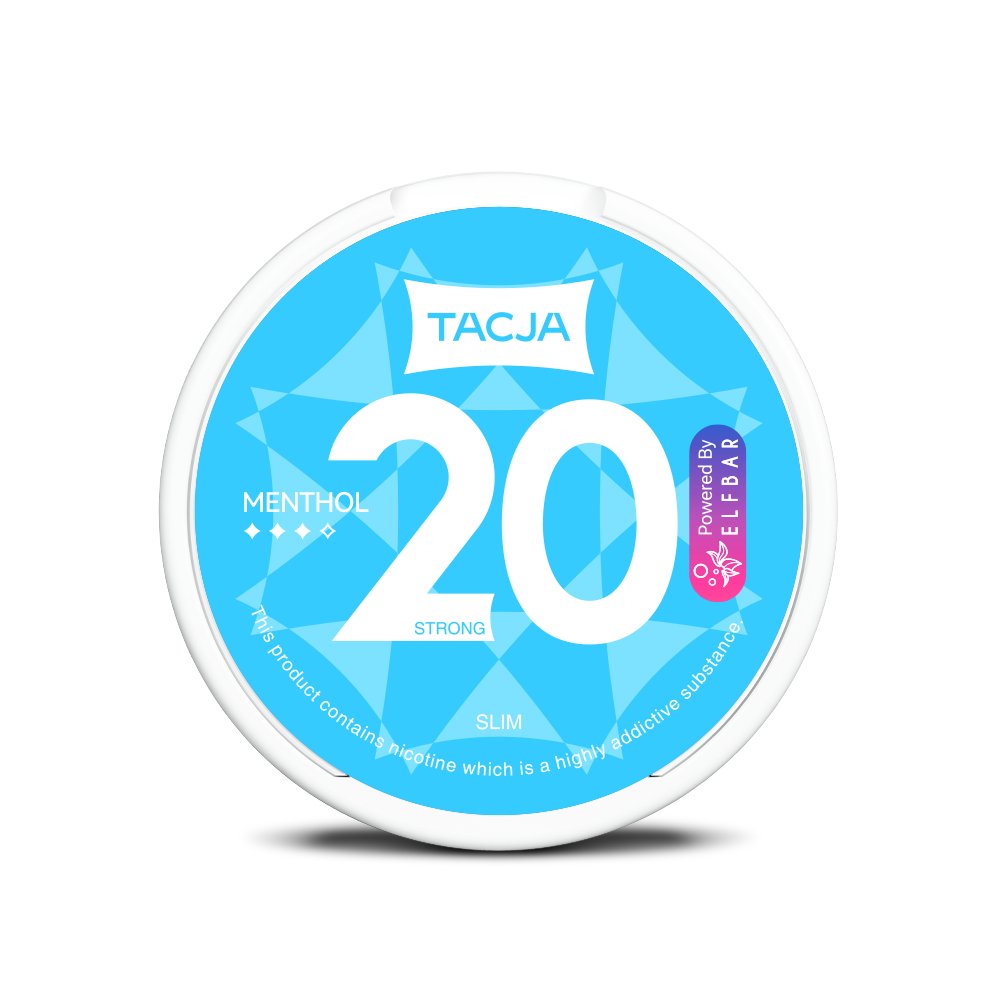 Elfbar Tacja Pouches - Menthol - PJW Vapes | Glasgow Vape Wholesaler