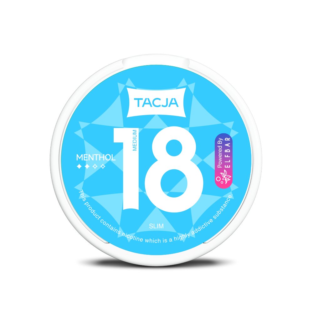 Elfbar Tacja Pouches - Menthol - PJW Vapes | Glasgow Vape Wholesaler