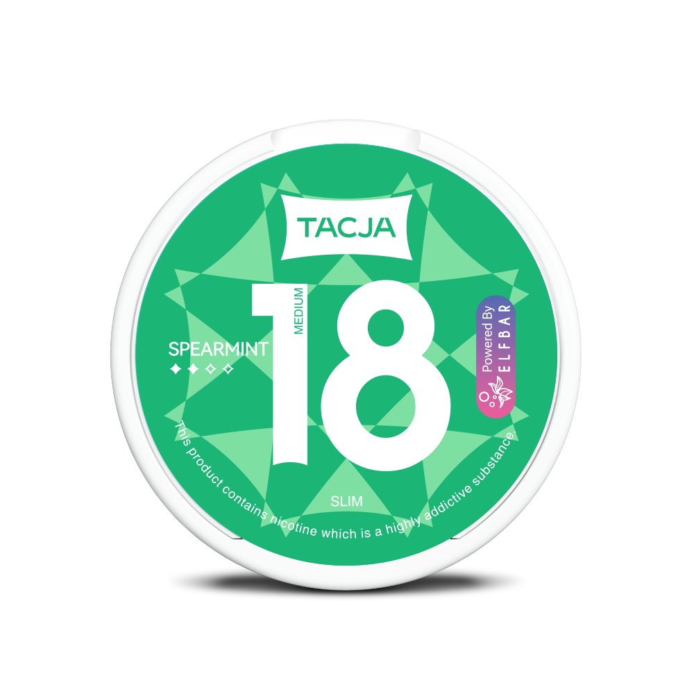 Elfbar Tacja Pouches - Spearmint - PJW Vapes | Glasgow Vape Wholesaler