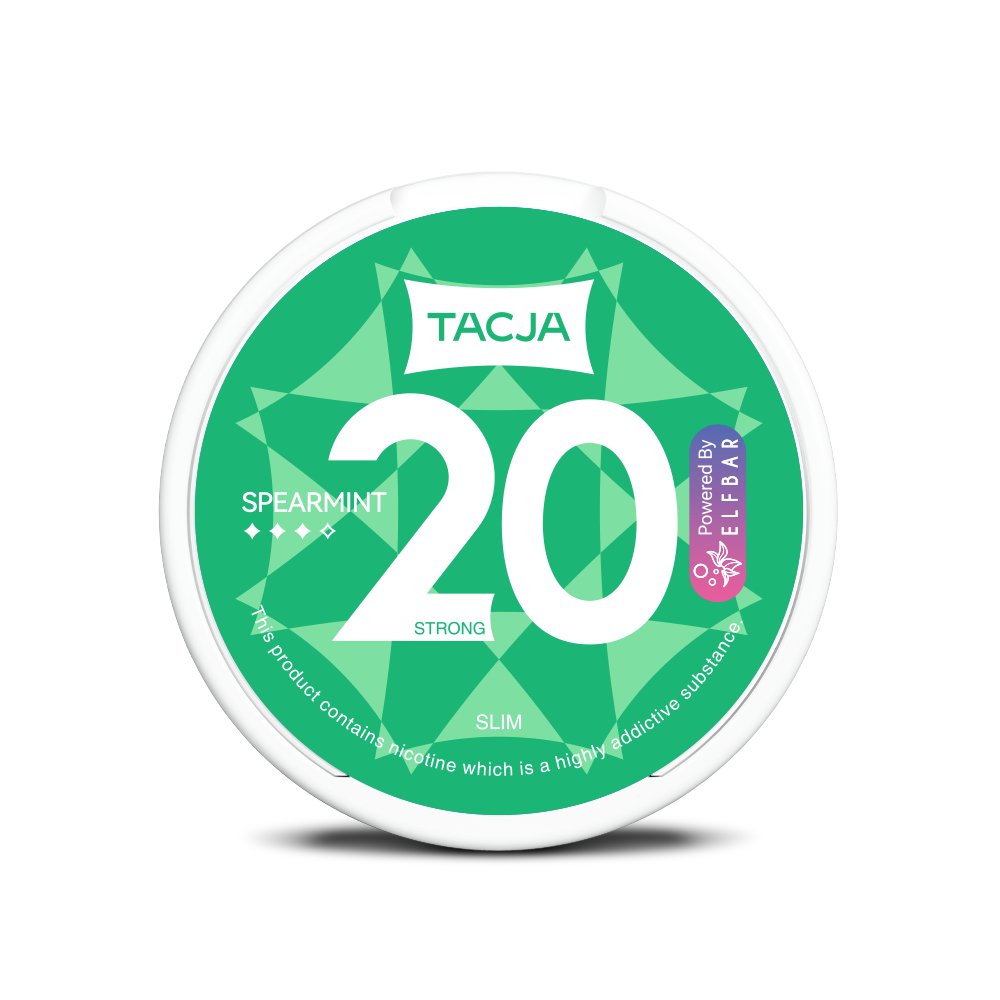 Elfbar Tacja Pouches - Spearmint - PJW Vapes | Glasgow Vape Wholesaler