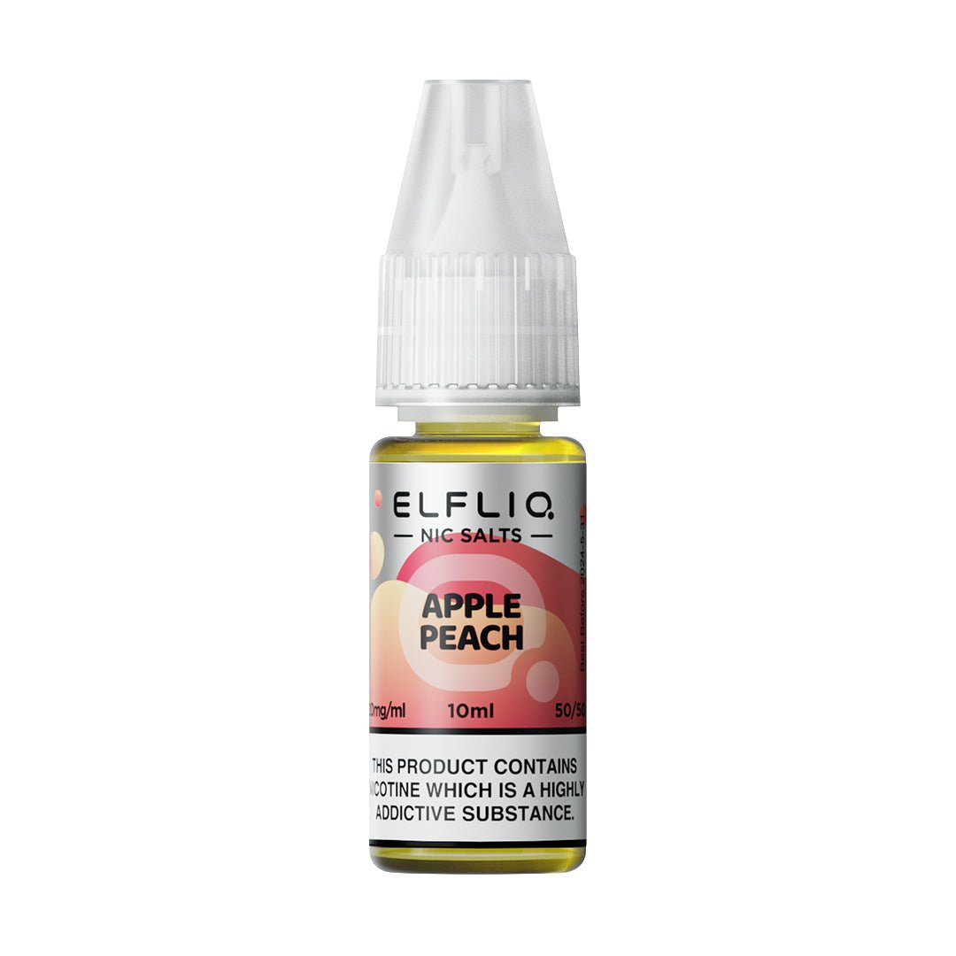 ELFLIQ Nic Salt - 10ml - Apple Peach - PJW Vapes | Glasgow Vape Wholesaler