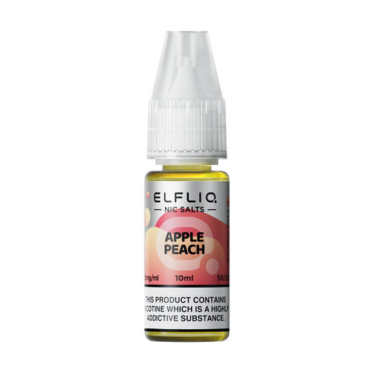 ELFLIQ Nic Salt - 10ml - Apple Peach - PJW Vapes | Glasgow Vape Wholesaler