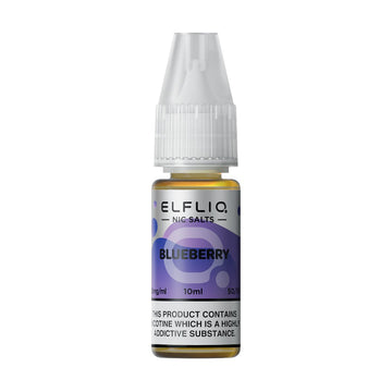 ELFLIQ Nic Salt - 10ml - Blueberry - PJW Vapes | Glasgow Vape Wholesaler