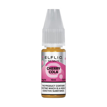ELFLIQ Nic Salt - 10ml - Cherry Cola - PJW Vapes | Glasgow Vape Wholesaler