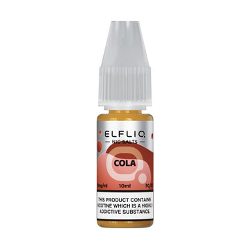 ELFLIQ Nic Salt - 10ml - Cola - PJW Vapes | Glasgow Vape Wholesaler