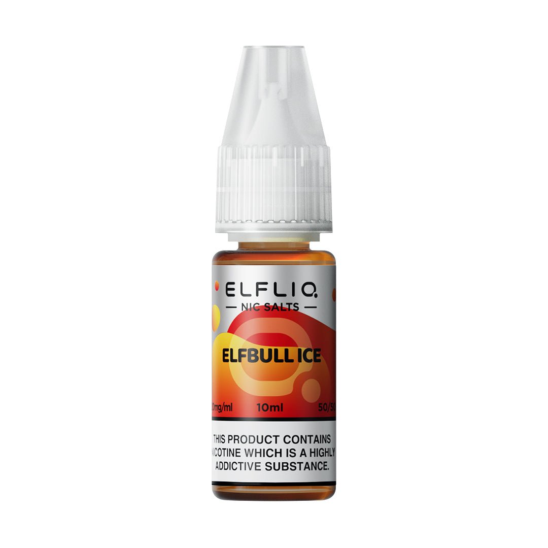 ELFLIQ Nic Salt - 10ml - Elfbull Ice - PJW Vapes | Glasgow Vape Wholesaler
