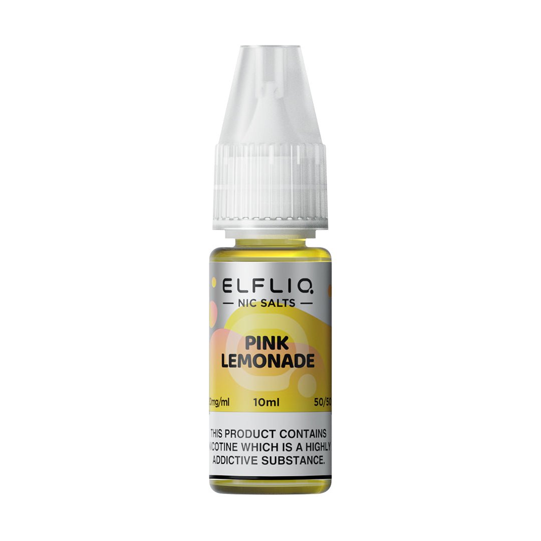 ELFLIQ Nic Salt - 10ml - Pink Lemonade - PJW Vapes | Glasgow Vape Wholesaler