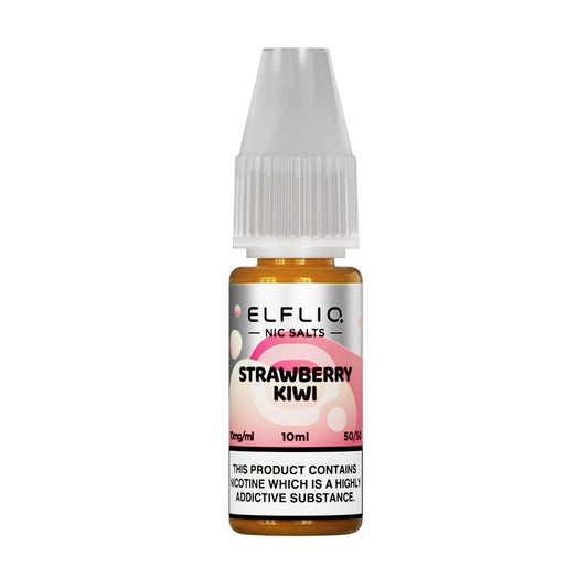 ELFLIQ Nic Salt - 10ml - Strawberry Kiwi - PJW Vapes | Glasgow Vape Wholesaler
