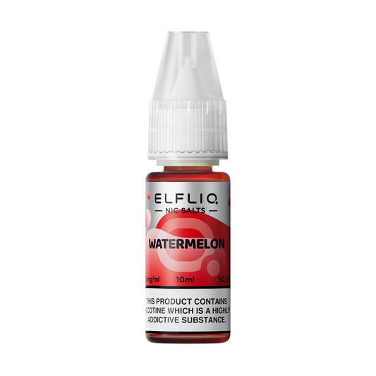 ELFLIQ Nic Salt - 10ml - Watermelon - PJW Vapes | Glasgow Vape Wholesaler