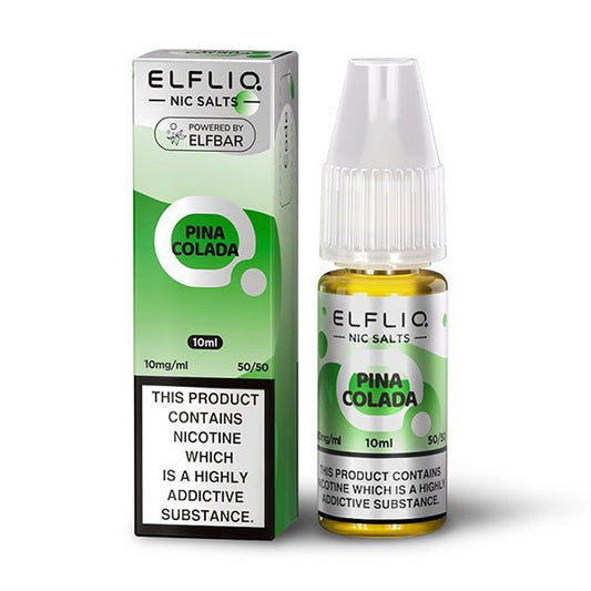 Elfliq Nic Salt - Pina Colada - 10ML - PJW Vapes | Glasgow Vape Wholesaler