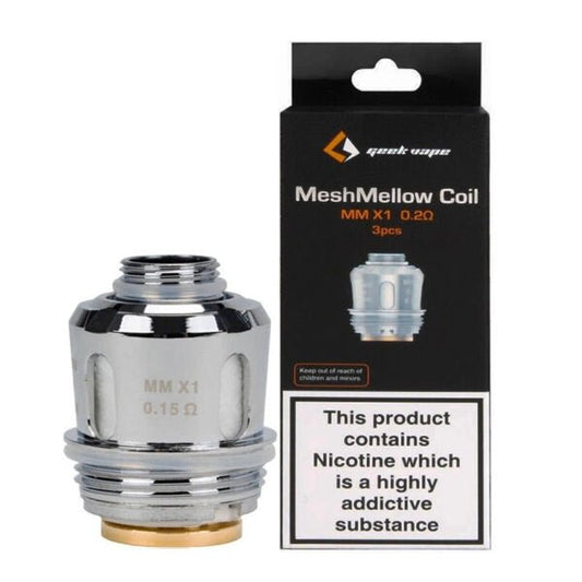 Geek Vape - Meshmellow MMx1 Coils - 0.2 Ohm - PJW Vapes | Glasgow Vape Wholesaler