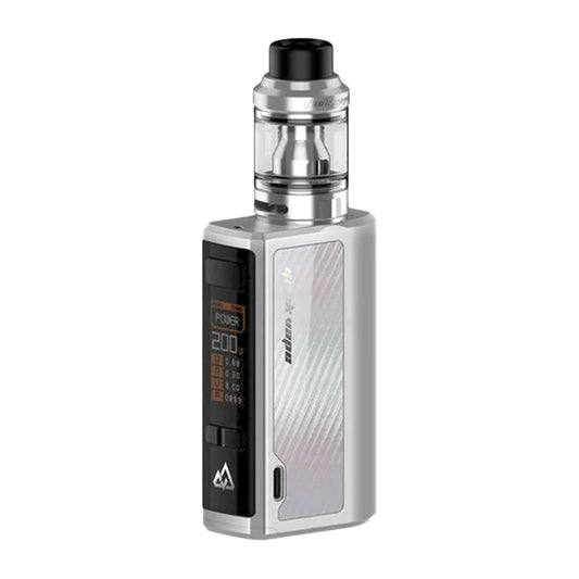 Geek Vape Obelisk 200 Mod Kit - Silver Grey - PJW Vapes | Glasgow Vape Wholesaler
