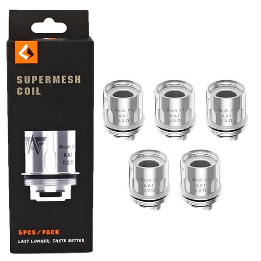 Geek Vape - Supermesh Coils - Mesh X1 - 0.2 ohm - PJW Vapes | Glasgow Vape Wholesaler