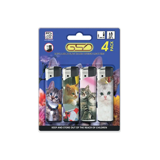 GSD - Lighter Pack Electronic Cats - PJW Vapes | Glasgow Vape Wholesaler