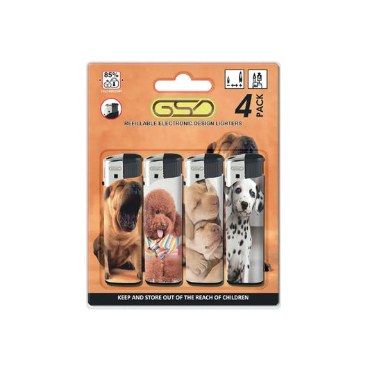 GSD - Lighter Pack Electronic Dogs - PJW Vapes | Glasgow Vape Wholesaler