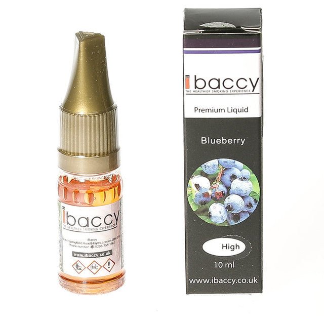 iBaccy - 10ML - Blueberry - PJW Vapes | Glasgow Vape Wholesaler