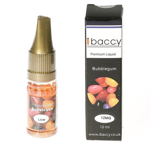 iBaccy - 10ML - Bubble Gum - PJW Vapes | Glasgow Vape Wholesaler