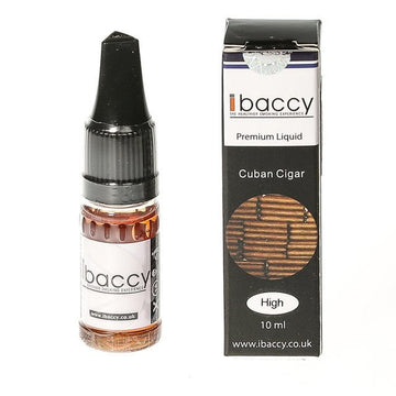 iBaccy - 10ML - Cuban Cigar - PJW Vapes | Glasgow Vape Wholesaler