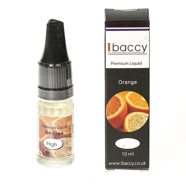 iBaccy - 10ML - Orange - PJW Vapes | Glasgow Vape Wholesaler