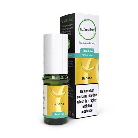 iBreathe - 10ml - Banana - PJW Vapes | Glasgow Vape Wholesaler