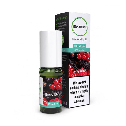 iBreathe - 10ml - Berry Blast - PJW Vapes | Glasgow Vape Wholesaler