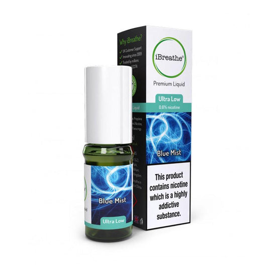 iBreathe - 10ml - Blue Mist - PJW Vapes | Glasgow Vape Wholesaler