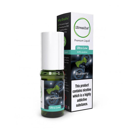 iBreathe - 10ml - Blueberry - PJW Vapes | Glasgow Vape Wholesaler