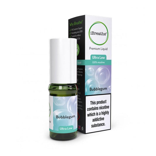 iBreathe - 10ml - Bubblegum - PJW Vapes | Glasgow Vape Wholesaler
