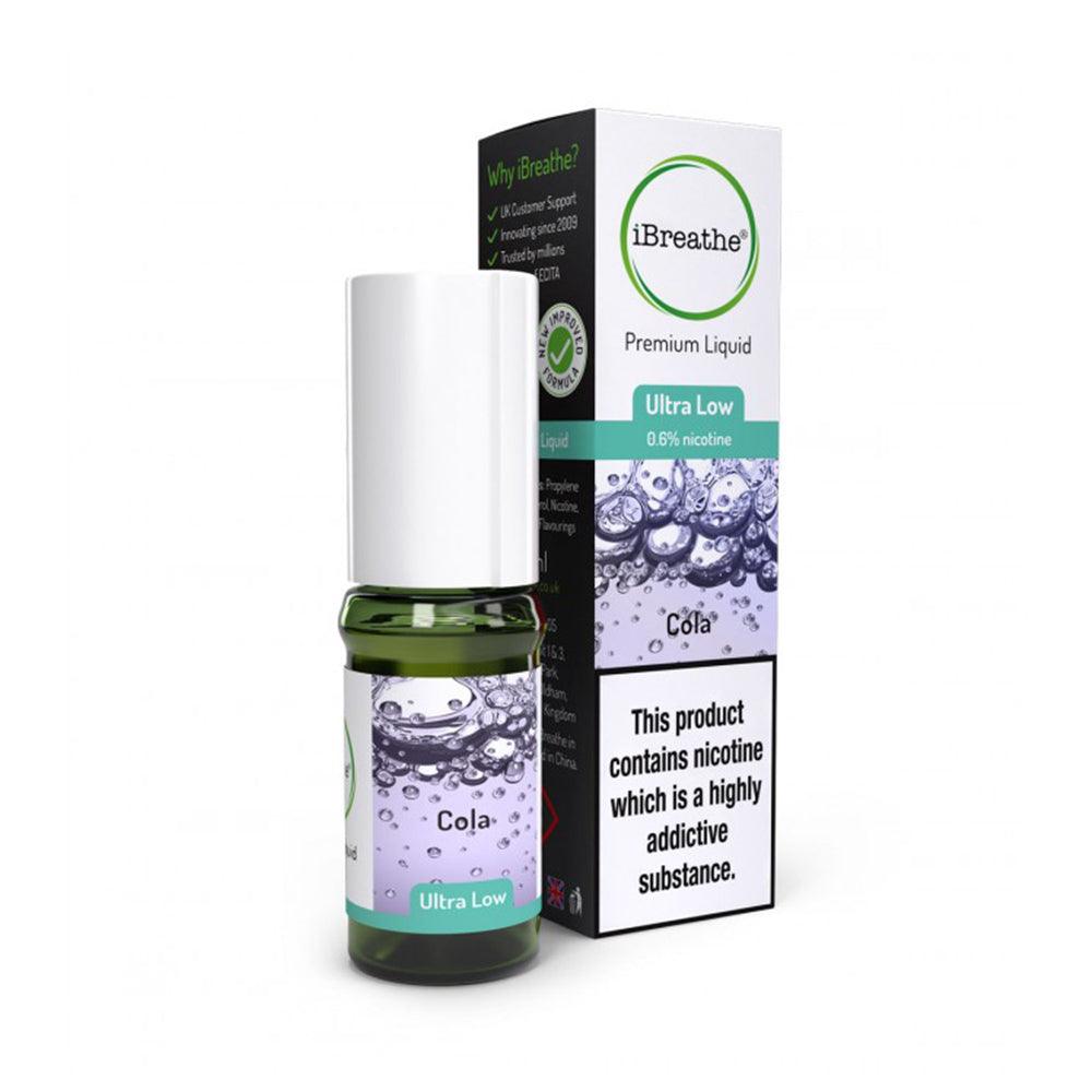iBreathe - 10ml - Cola - PJW Vapes | Glasgow Vape Wholesaler