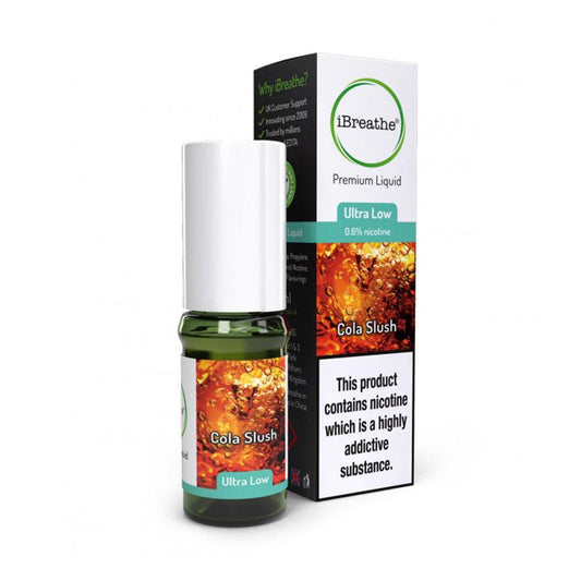 iBreathe - 10ml - Cola Slush - PJW Vapes | Glasgow Vape Wholesaler