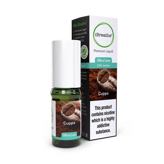 iBreathe - 10ml - Cuppa - PJW Vapes | Glasgow Vape Wholesaler