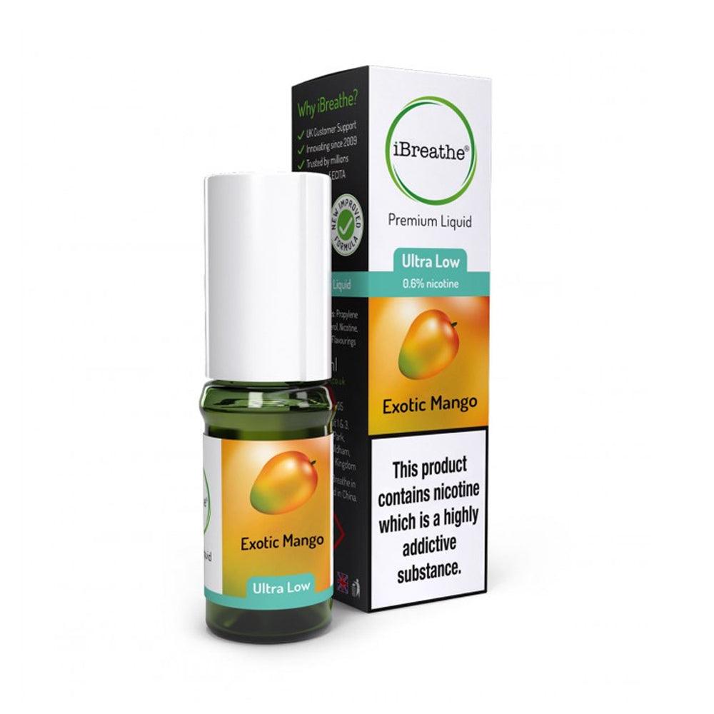 iBreathe - 10ml - Exotic Mango - PJW Vapes | Glasgow Vape Wholesaler